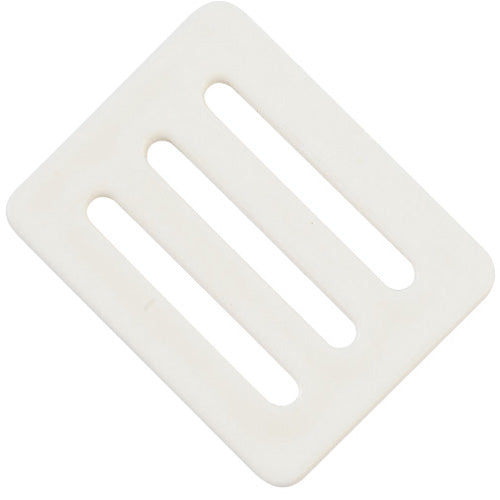 TaraBuckle 40mm White Plastic