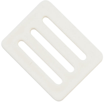 TaraBuckle 40mm White Plastic
